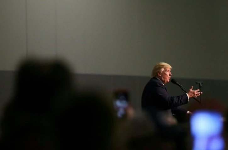 Donald Trump à Charlotte, le 14 octobre 2016 en Caroline du Nord