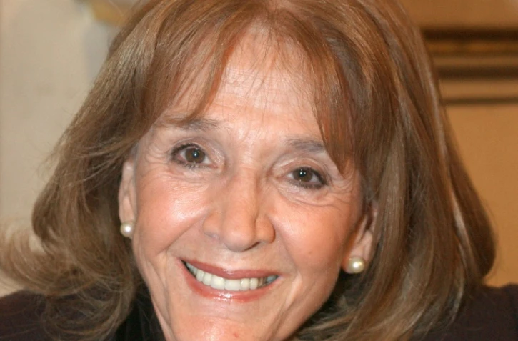 Gisèle Halimi, avocate et figure féministe, en février 2005 à Paris