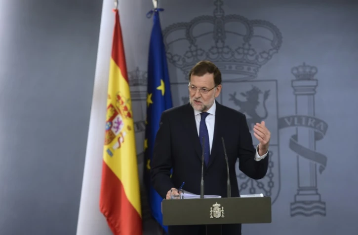 Le Premier ministre espagnol Mariano Rajoy à Madrid, le 28 septembre 2015