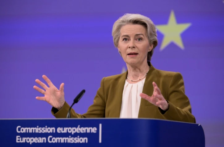 La présidente de la Commission européenne Ursula von der Leyen, le 30 octobre 2024 à Bruxelles