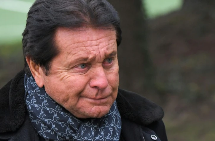 Le président du FC Nantes Waldemar Kita assiste à la séance d'entraînenment, le 24 janvier 2019 à La Chapelle-sur-Erdre 