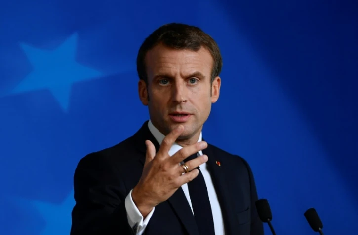 Emmanuel Macron arrive mardi à Mayotte, à Bruxelles, le 18 octobre 2019