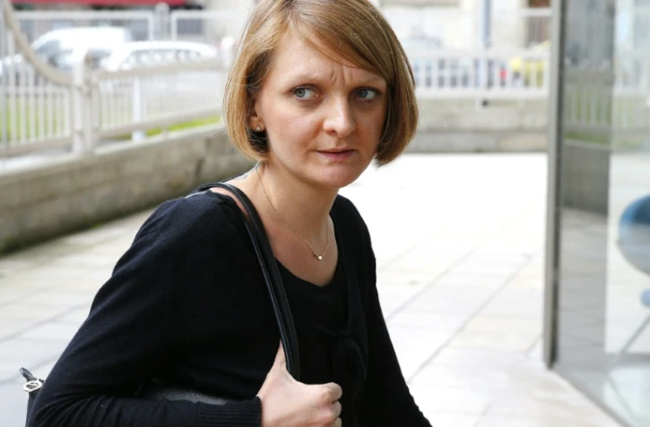 Rachel Lambert à son arrivée au palais de justice le 9 juin 2016 à Reims