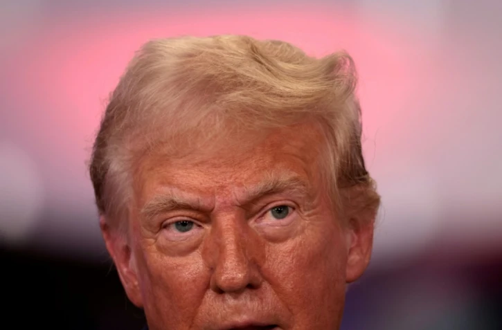 L'ancien président américain et candidat républicain Donald Trump, lors d'un meeting de campagne dans le Michigan, le 20 août 2024