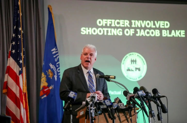 Le procureur du district de Kenosha Michael Graveley le 5 janvier 2021 dans cette ville américaine du Wisconsin