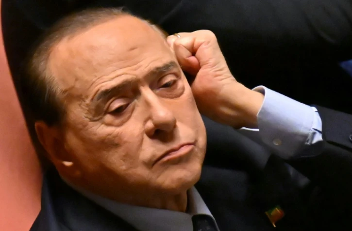 Silvio Berlusconi à Rome le 26 octobre 2022