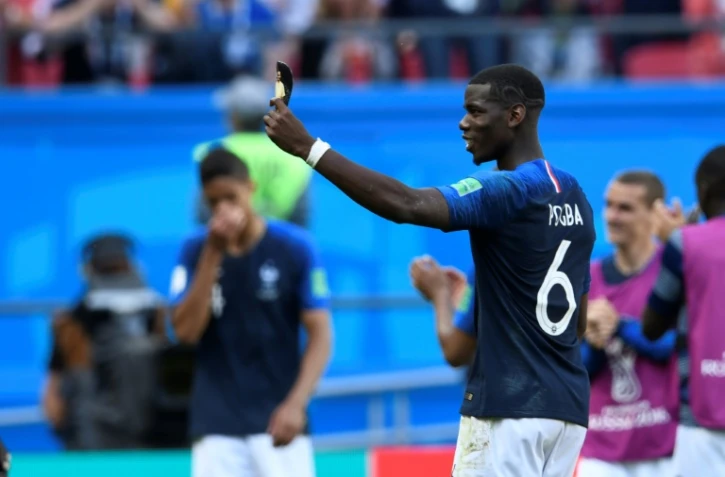 Le milieu de terrain, Paul Pogba, à l'issue du premier match de la France, face à l'Australie, dans le groupe C du Mondial à Kazan en Russie, le 16 juin 2018