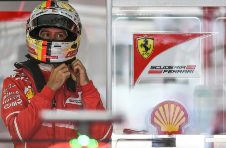 Sebastian Vettel, le 30 septembre 2017 sur le Sepang (Malaisie)