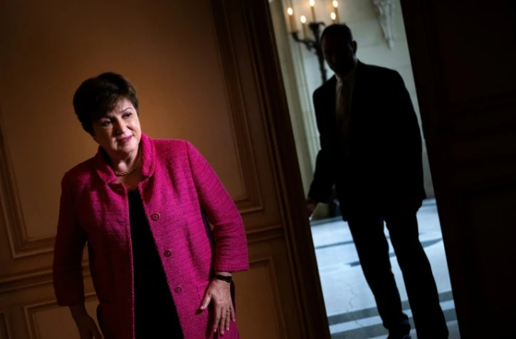 La directrice générale du FMI, Kristalina Georgieva, le 6 avril à Washington DC