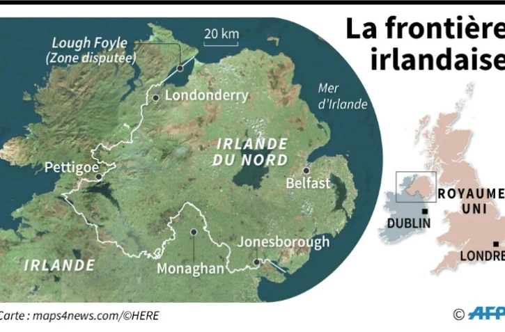 La frontière irlandaise