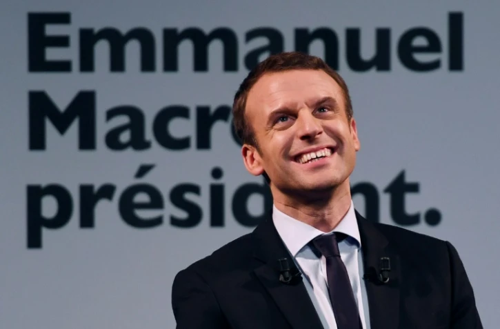 Emmanuel Macron le 8 mars 2017 Ă Paris
