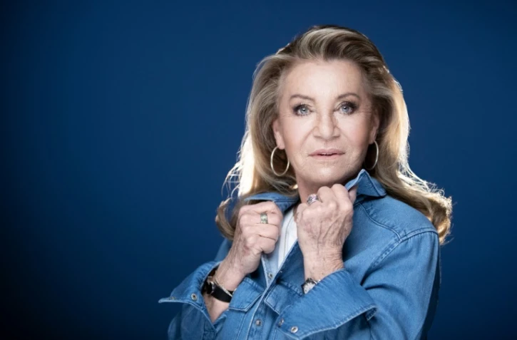 La chanteuse française Sheila le 27 avril 2021 à Paris