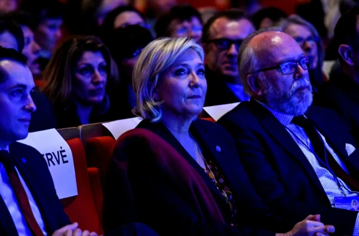 Marine Le Pen aux "Assises présidentielles" le 4 février  2017 à Lyon