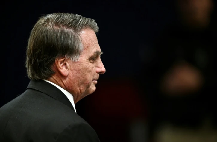 L'ancien président brésilien Jair Bolsonaro lors d'une séance de la Cour suprême brésilienne, à Brasilia, le 9 juin 2025