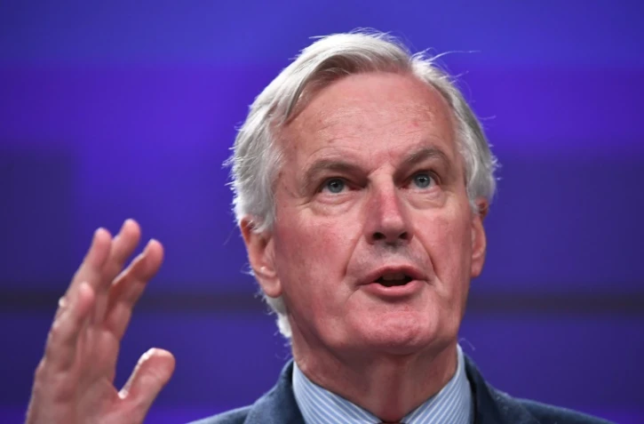 Le négociateur en chef de l'UE sur le Brexit, Michel Barnier à Bruxelles, le 10 novembre 2017