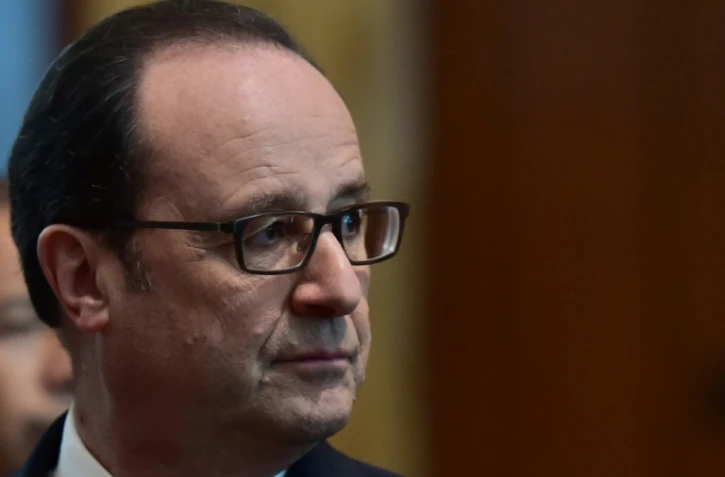 Le président français François Hollande, le 27 mars 2017 à Singapour