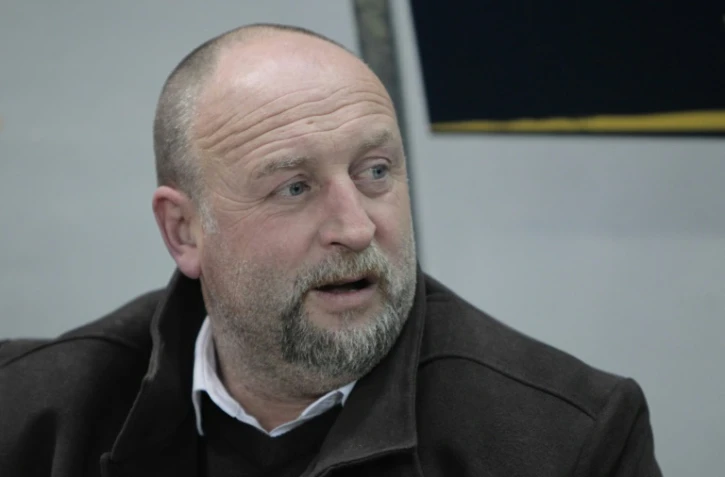 Franck Dumas le 10 janvier 2012 à Marseille