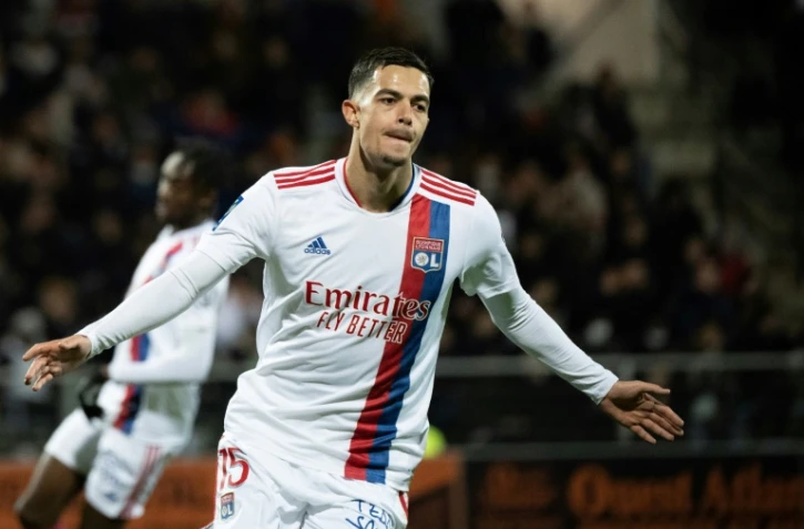 Le Lyonnais Romain Faivre auteur du doublé sur le terrain de Lorient, le 4 mars 2022