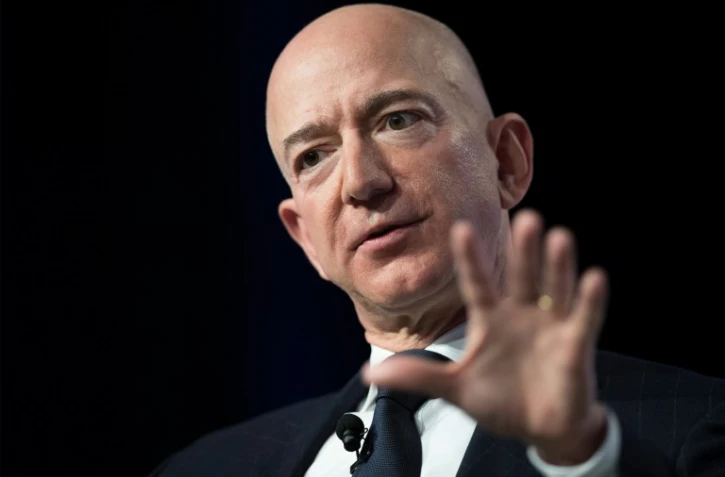 Jeff Bezos à Oxen Hill (Maryland), le 19 septembre 2018