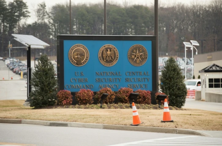L'entrée du siège de l'Agence de sécurité nationale (NSA) et du Cybercommandement américain à Fort Meade, dans le Maryland, en février 2018