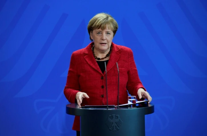 La chancelière allemande Angela Merkel à Berlin, le 9 novembre 2016