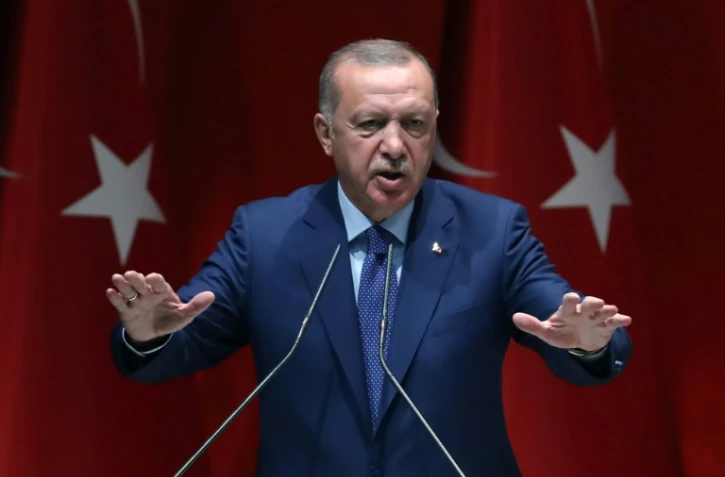 Le président turc Recep Tayyip Erdogan, le 5 septembre 2019 à Ankara