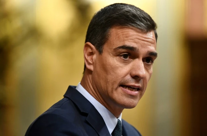 Pedro Sanchez devant la Chambre des députés, le 25 juillet 2019
