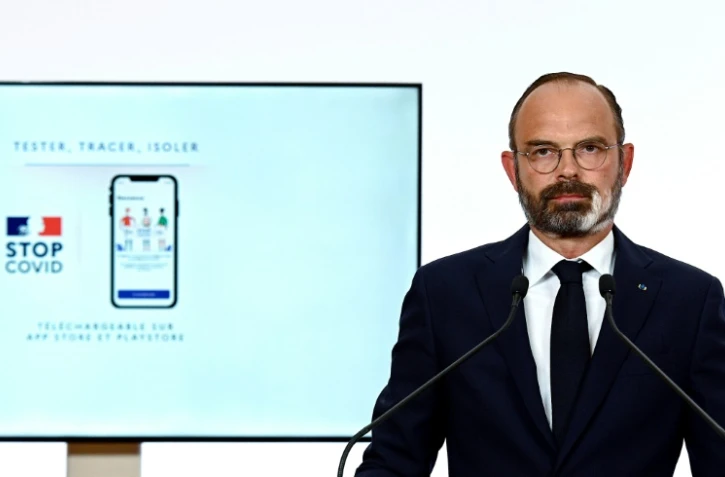 Édouard Philippe, alors Premier ministre, le 28 mai 2020 à Paris