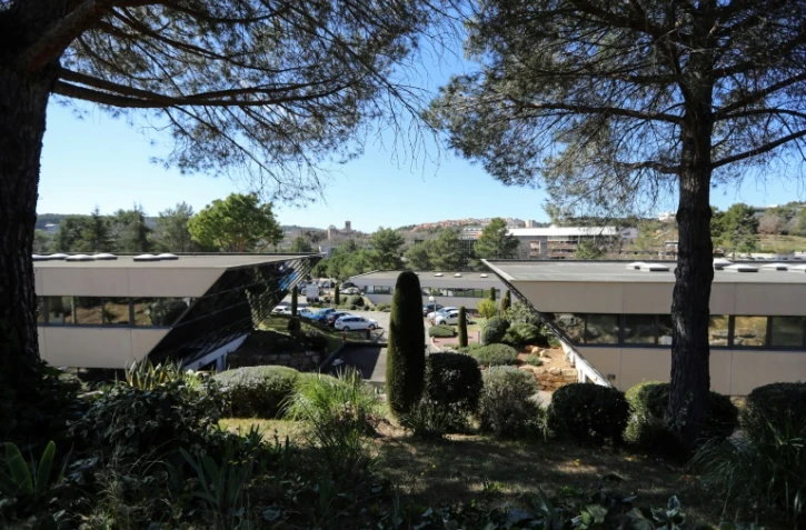 Une vue de la technolopole Sophia Antipolis sur la Côte d'Azur française, le 13 mars 2019