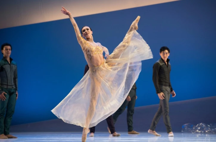 La ballerine russe Olga Smirnova, le 27 décembre 2016 à Monaco