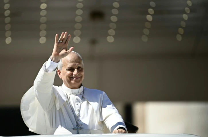 Le pape Léon XIV, le 16 septembre 2026 au Vatican