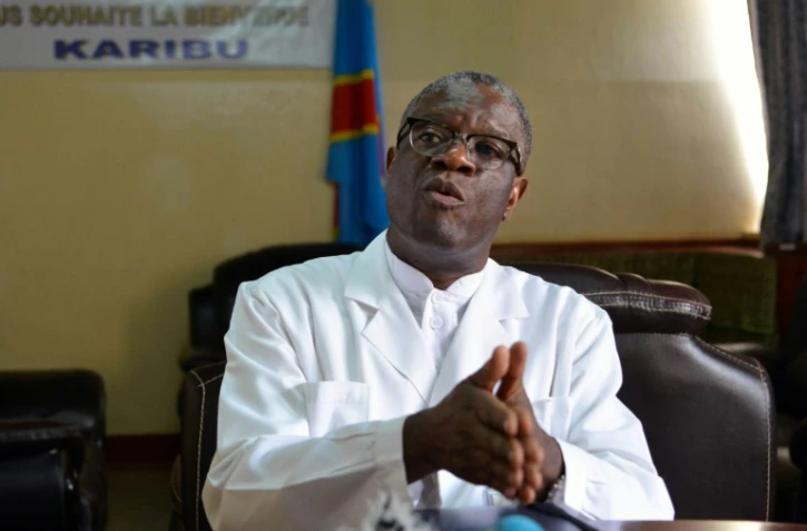 Le docteur congolais Denis Mukwege, prix Nobel de la paix, dans son hĂ´pital de Panzi, Ă Bukavu, le 6 octobre 2018 en RDC