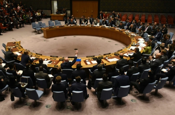 Le Conseil de sécurité des Nations unies le 24 octobre 2017