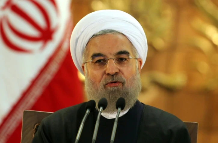 Le président iranien Hassan Rohani, le 17 janvier 2016 à Téhéran