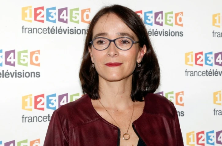 La directrice de France Télévisions Delphine Ernotte, assistant à la 29ème édition du Téléthon, le 4 novembre 2015 