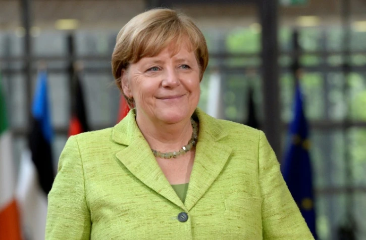 La chancelière allemande Angela Merkel, le 22 juin 2017 à Bruxelles
