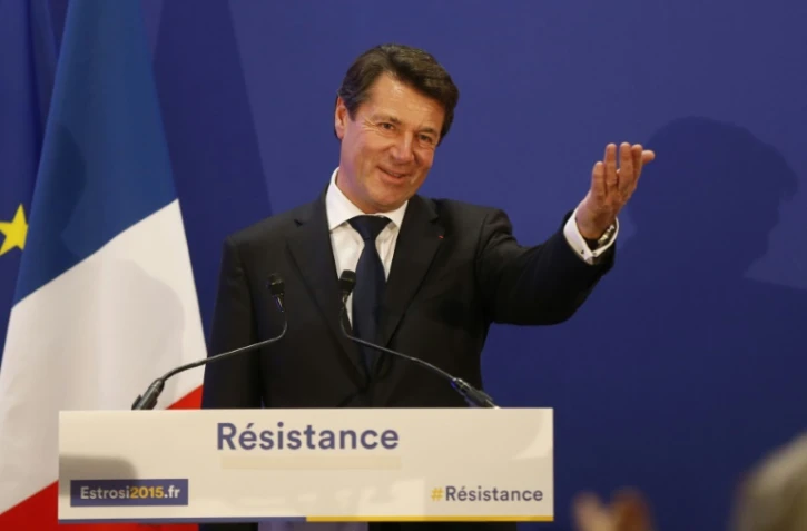 Christian Estrosi à Nice le soir du 13 décembre 2015