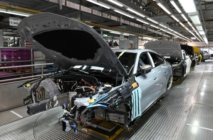 Une usine BMW à Munich, le 22 octobre 2021 en Allemange