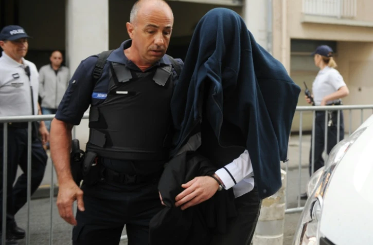 Mickael Baehrel à son arrivée au tribunal le 7 juin 2016 à Pau