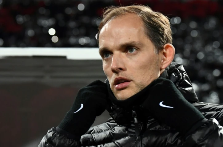 L'entraîneur du Paris SG Thomas Tuchel lors de la réception du Crvena Zvezda Belgrade en Ligue des champions le 11 décembre 2018