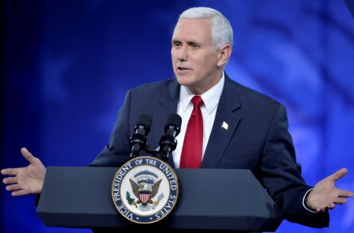 Mike Pence, le 23 février 2017, dans le Maryland