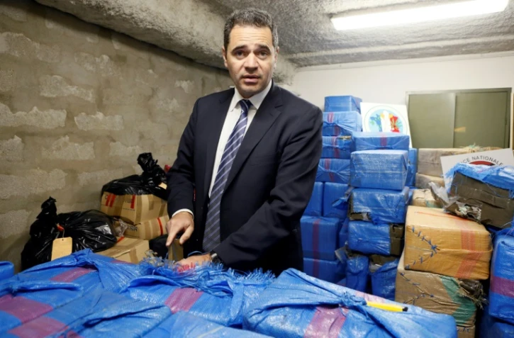 L'ex-patron de l'office de lutte antidrogue François Thierry, le 14 décembre 2012 à Nanterre près de Paris