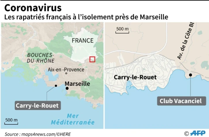 Localisation de Carry-le-Rouet, près de Marseille