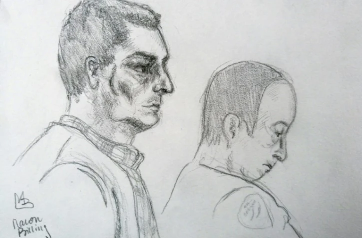 Croquis d'audience de Laurent Dejean le 14 mars 2019