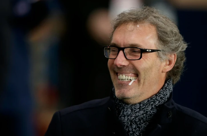 Laurent Blanc le 19 janvier 2016 au Parc des Princes Ă Paris
