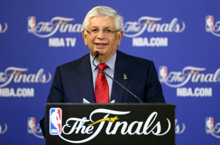 Le commissaire de la NBA David Stern, le 9 juin 2013 à Miami