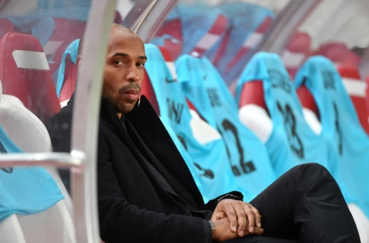 L'entraîneur de Monaco Thierry Henry avant le match contre Dijon, le 27 octobre 2018 à Louis-II