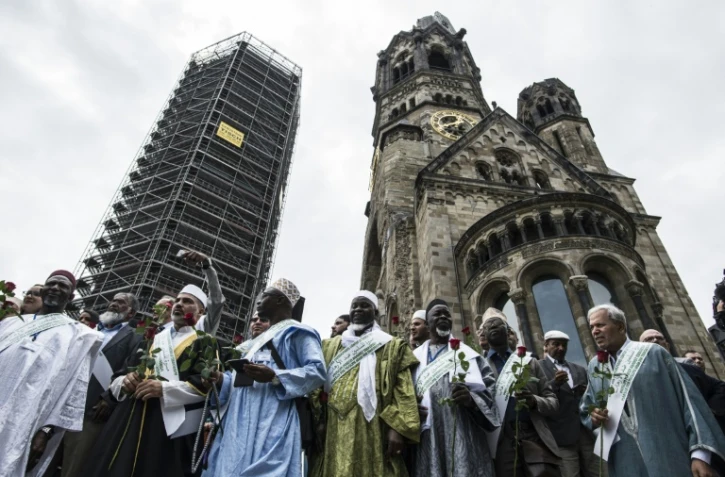 Marche d'imams contre le terrorisme Ă Berlin, le 9 juillet 2017