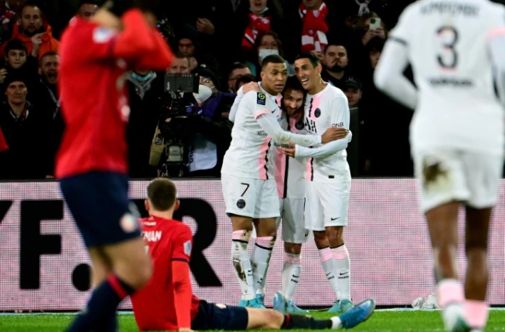 Le PSG, porté par son collectif et ses stars Lionel Messi et Kylian Mbappé, a dominé le LOSC étrillé à domicile, le 6 février 2022 