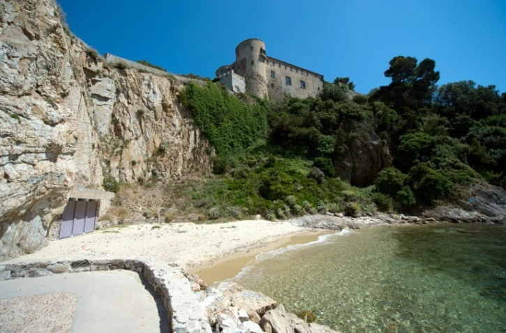 Le fort de Brégançon le 20 juin 2014